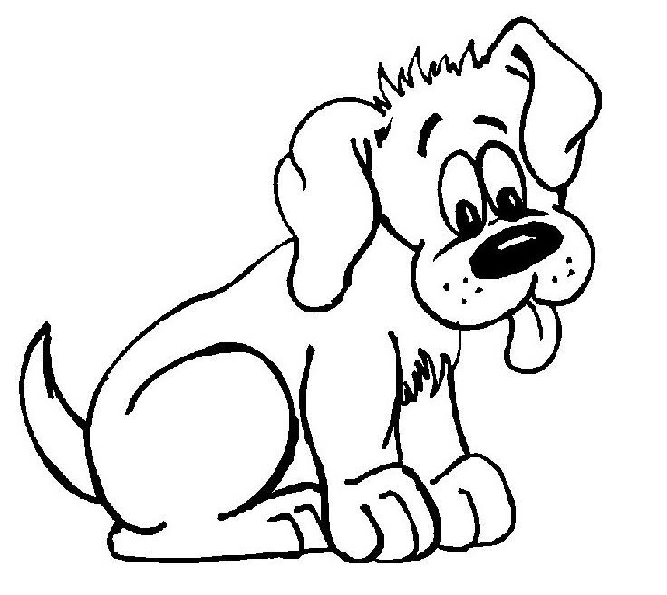 Dibujos De Perros Para Dibujar Dibujos de perros para colorear ...