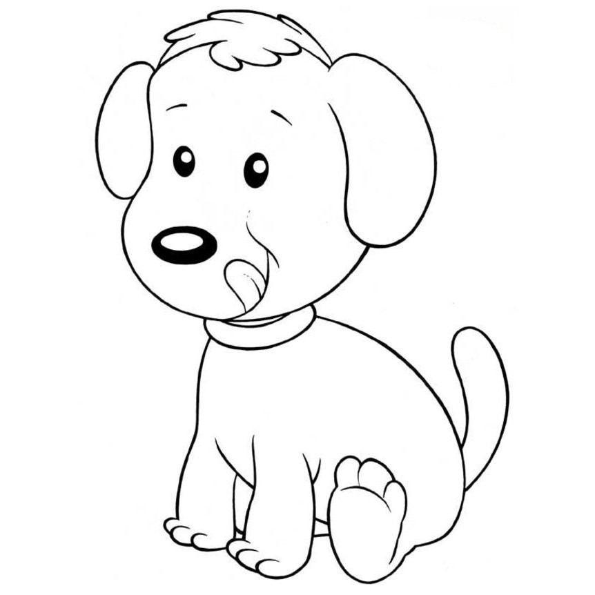 Dibujos De Perros Para Pintar Dibujos De Perros Para Colorear