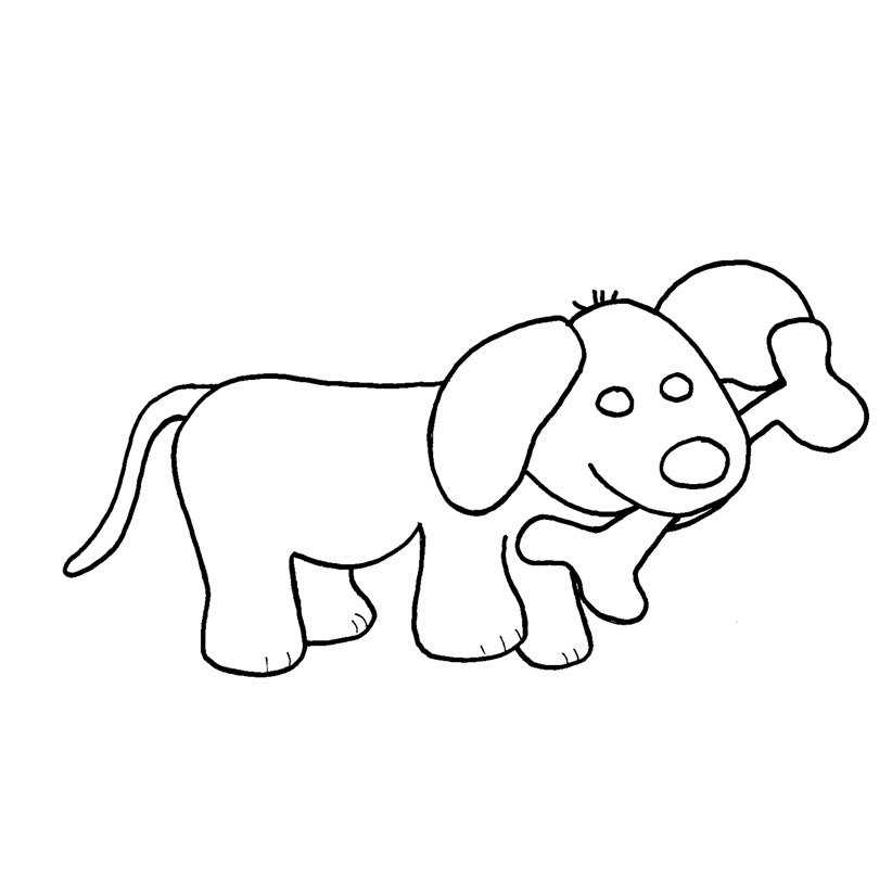 Dibujos de perros para colorear